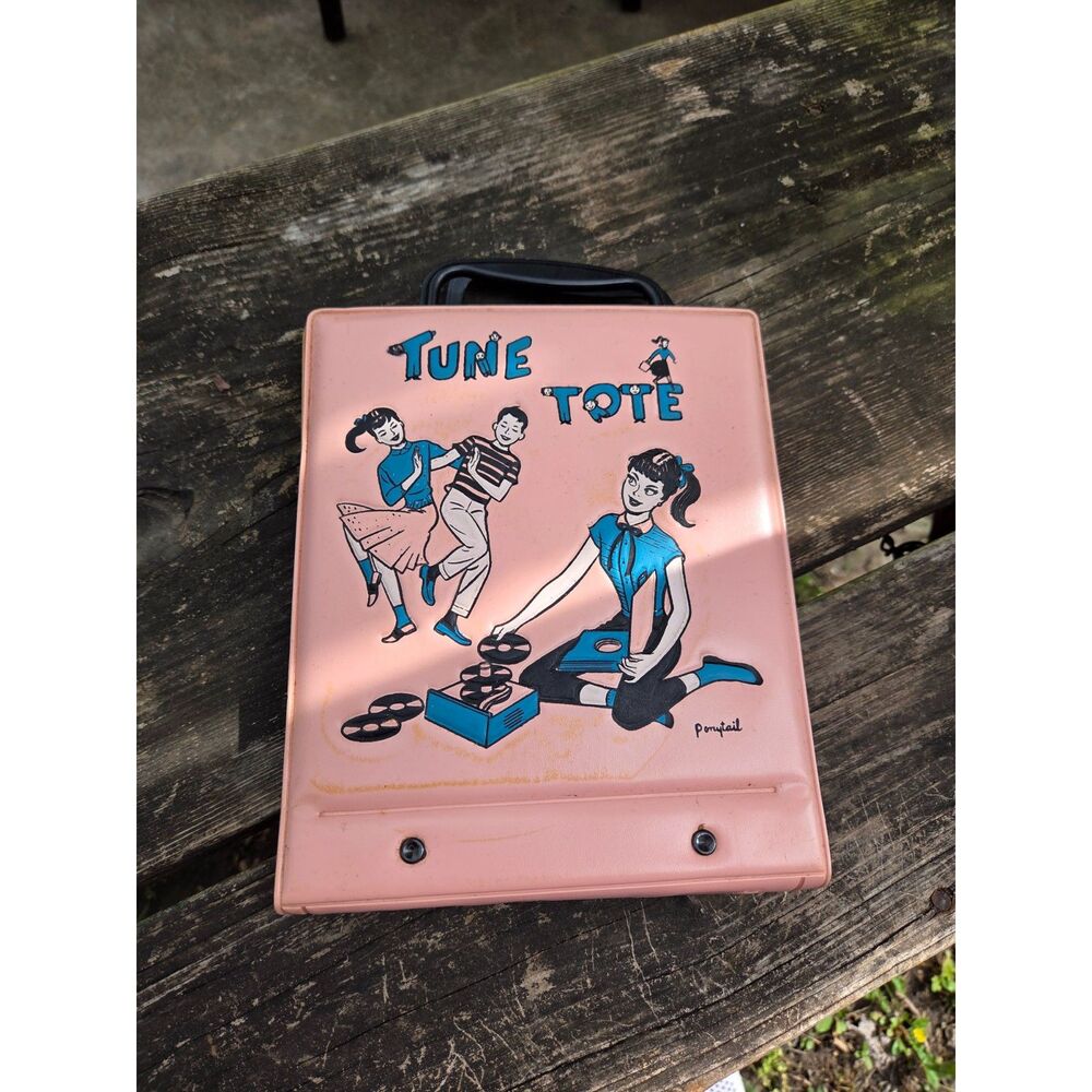 Vintage Pink Tune Tote